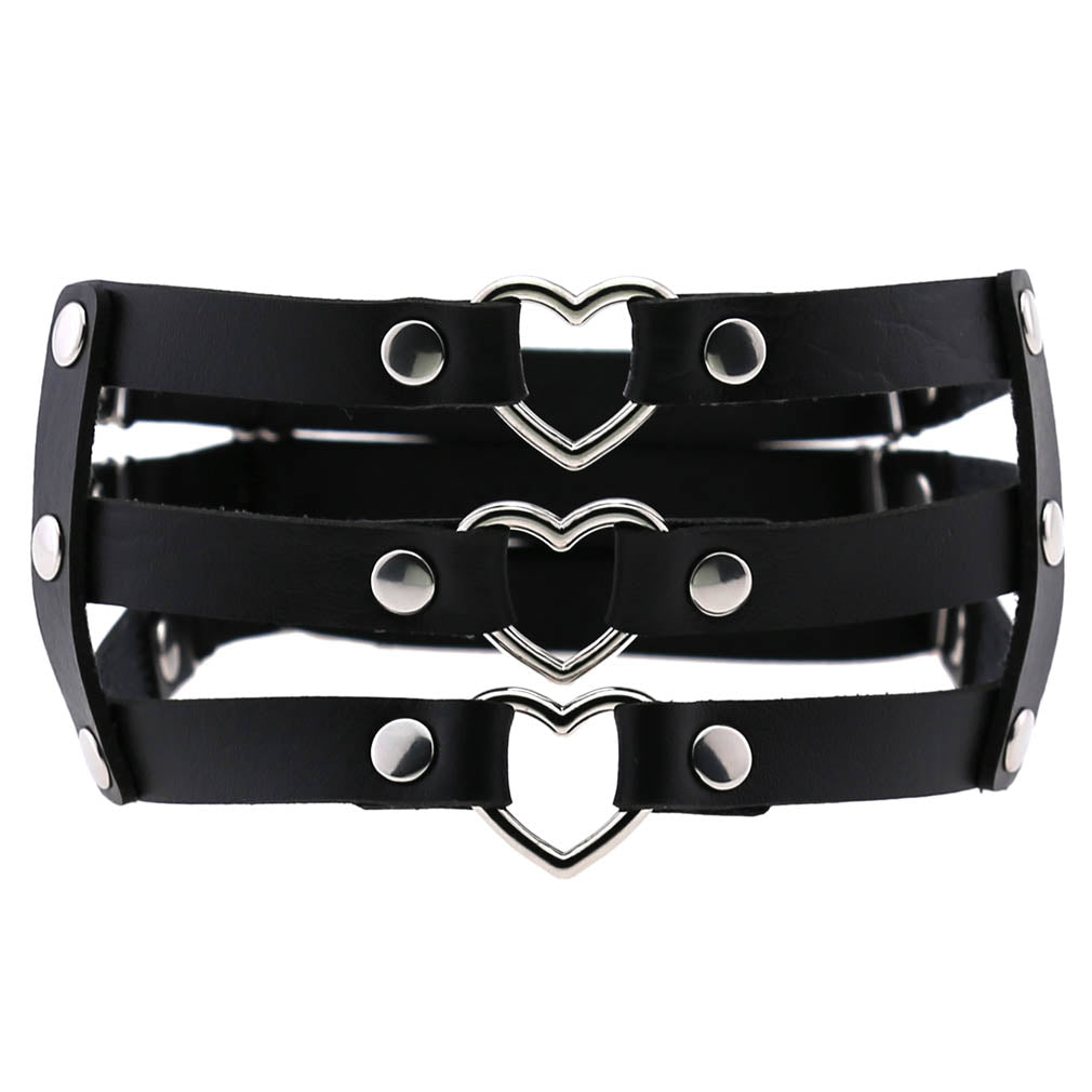 Heart Catch Adjustable Thigh Garter