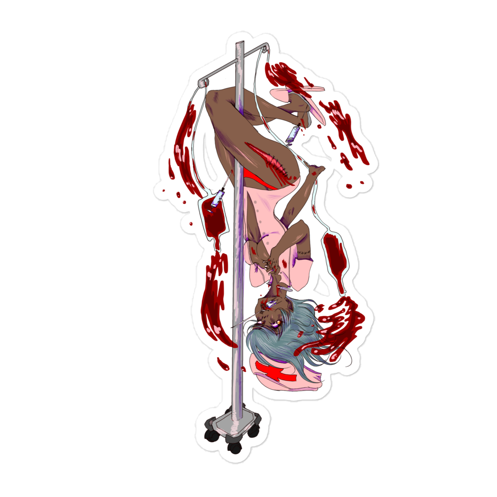 Goth Babe Sticker