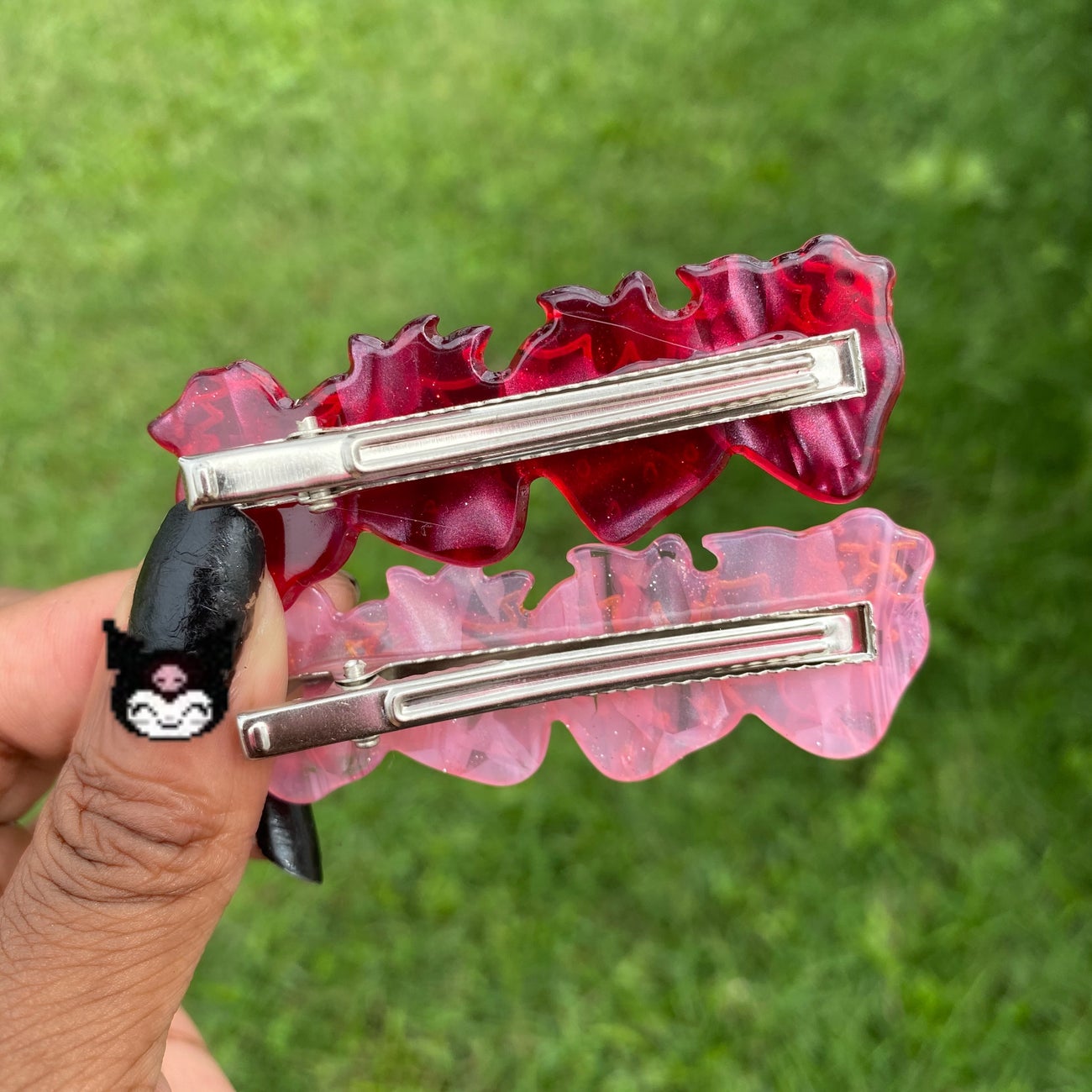 Strawberry Hair Clip Set