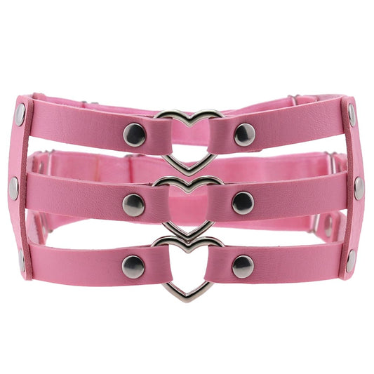 Heart Catch Adjustable Thigh Garter